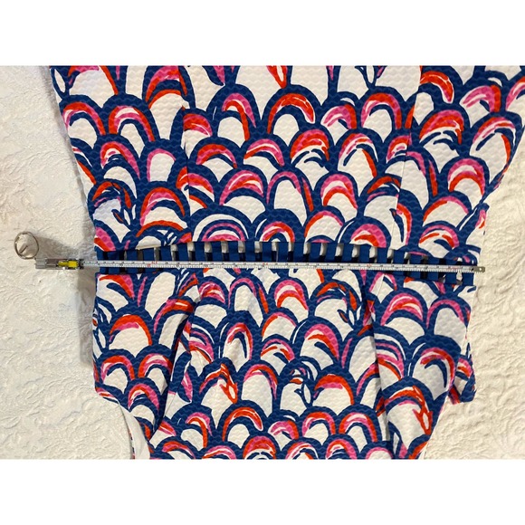 Lilly Pulitzer Iggy Shift dress Gillty design mid cut out size 6 - Picture 7 of 13
